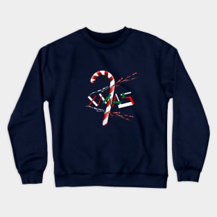 Candy Cane Broken Crewneck Sweatshirt